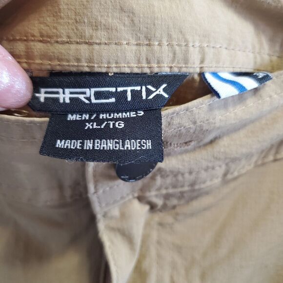 💥CLEARANCE💥 Arctix Pants Men's XL Tan Convertible Cargo hiking camping Outdoor - Picture 3 of 12